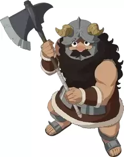 Senshi of Izganda Axe - DELICIOUS IN DUNGEON, DUNGEON MESHI, Battleaxe, MANGA, ANIME, COSPLAY