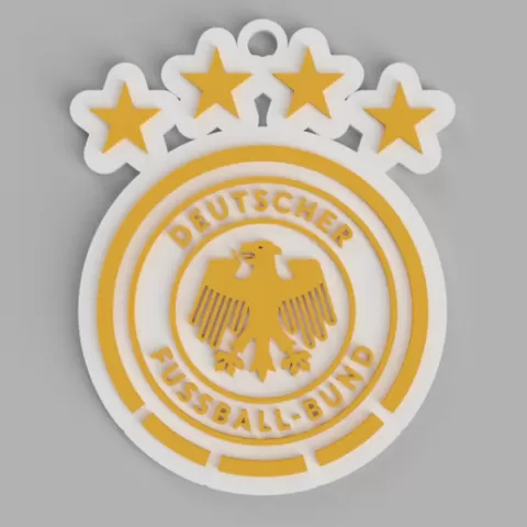 German Soccer Federation German Soccer Club logo coat of arms key chain