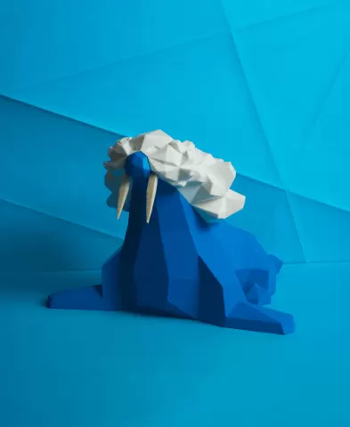 Walrein Low Poly Pokemon