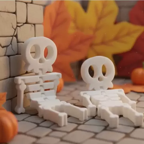 Helloween Flexy Skull - STL WALA