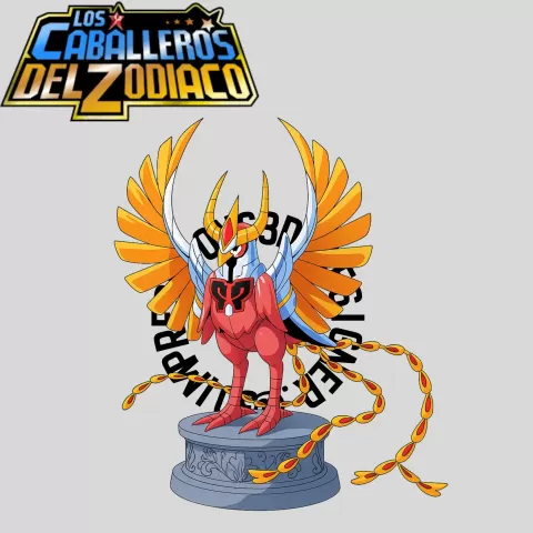 Armadura de Ikki de Fénix Caballeros del Zodiaco - 3DImpresions