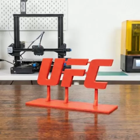 UFC logo stand - jotadablio - 3DWorld