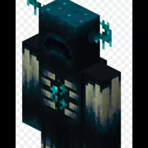 minecraft warden - Axolotldude :P