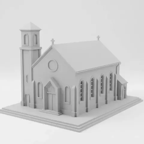 Church / Kirche - Brainbits3D