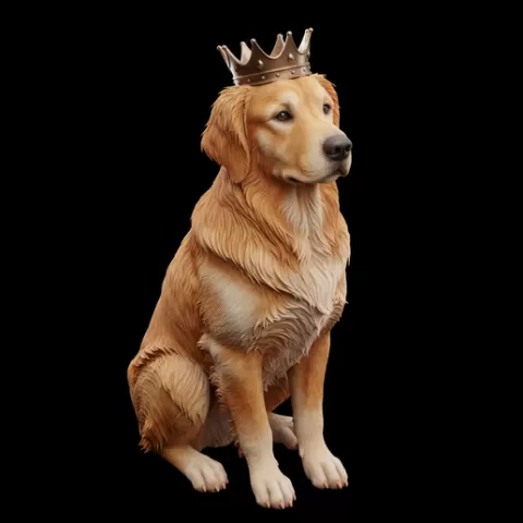 Dog sitting royal pose, dog, puppy, pet, animal, canine, breed, paw