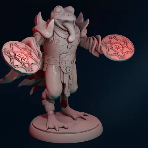 Bullywug Warlock by Studio Fantasms