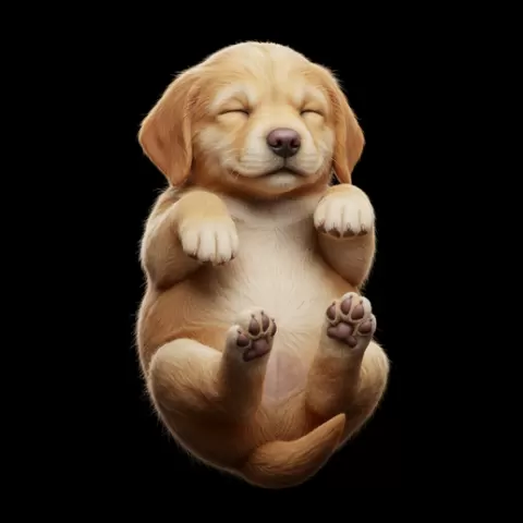 Puppy sleeping belly up, dog, puppy, pet, animal, canine, breed, paw