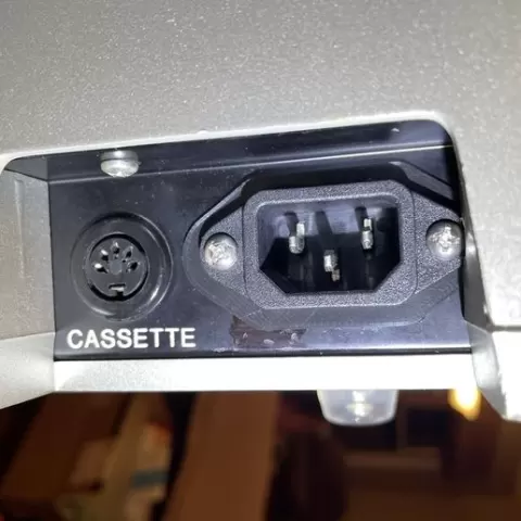 TRS-80 IEC Power Jack Bezel