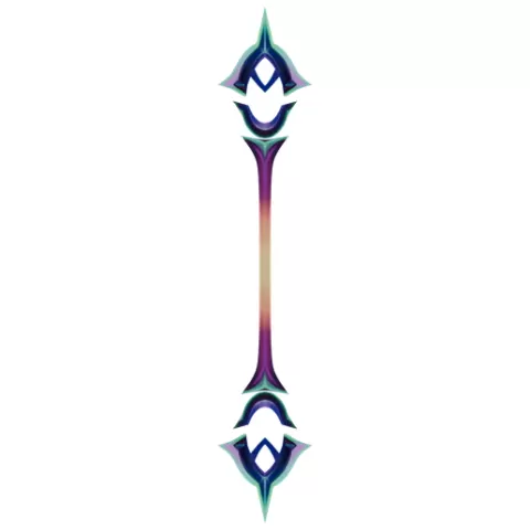 League Of Legends Empyrean Lux Staff Skin For Cosplay