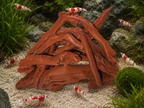 Wurzeldekoration für Aquarien