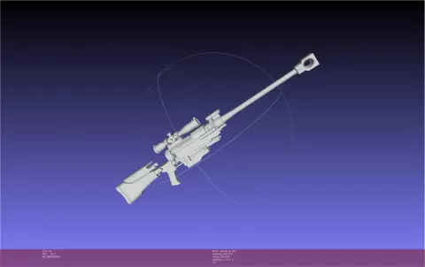 Sword Art Online Sinon Hecate II Rifle Basic Model