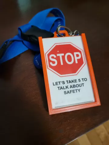 Badge Holder (Vertical) - Master Roshi