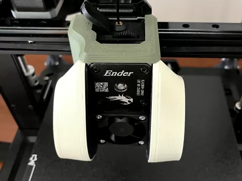 FatBurner – Ender 3 V3 KE Dual 5015 Fan Cooling System