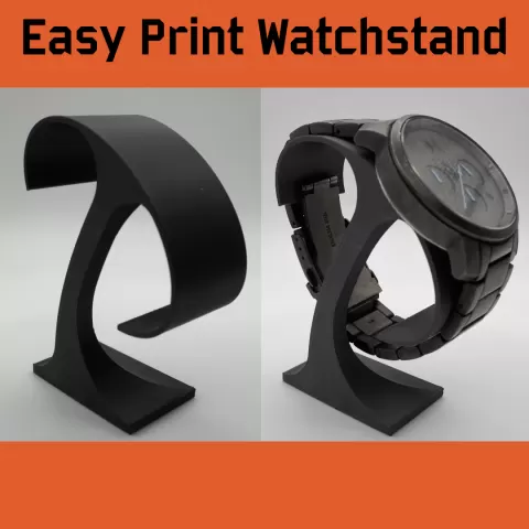 Timeless Organization: The Minimalist 3D-Printed Watch Stand Watch Holder