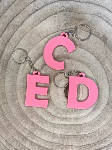 INITIAL KEYCHAIN / LLAVERO INICIAL - Franchescor