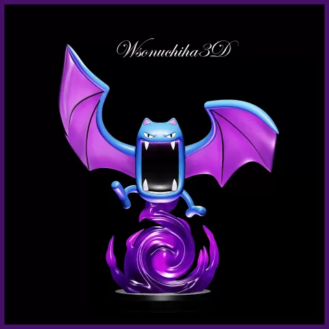 Golbat / Pokemon - Wsonuchiha3D