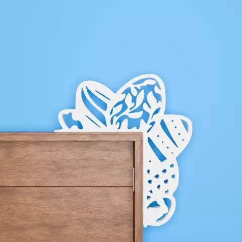 Easter Egg Door Corner Decoration - XP3Design