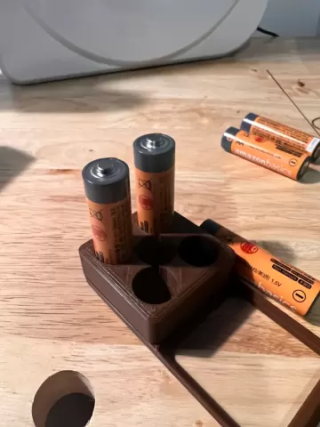 Gridfinity AA Battery Holder