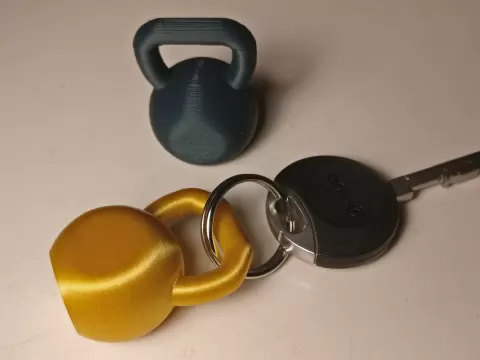 Kettlebell Keychain
