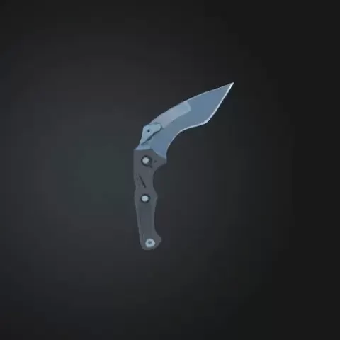 Cool sci-fi knife 2 - CuriuM