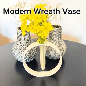 Modern Wreath Vase - Gr3DKing