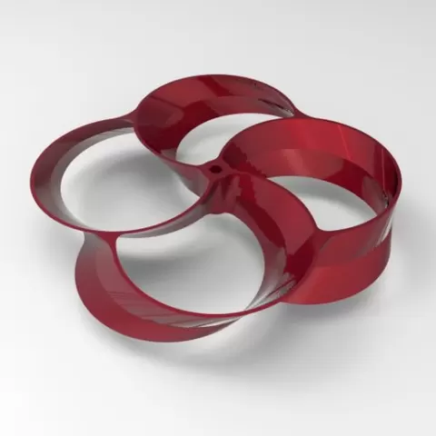 Drone fan 4 wing toroidal Ø148