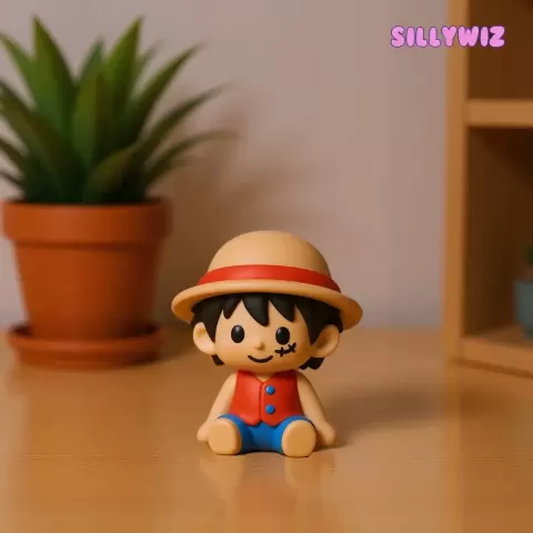 Monkey D. Luffy - One Piece - SillyWiz