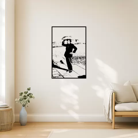 Salvador Dali Salvador Dali Gala Contemplating The Mediterranean Wall Art Framed