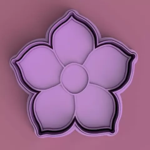 flower cookie cutter - flor - Crafteros