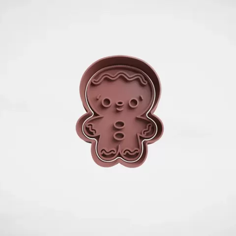 Christmas Gingerbread Cookie