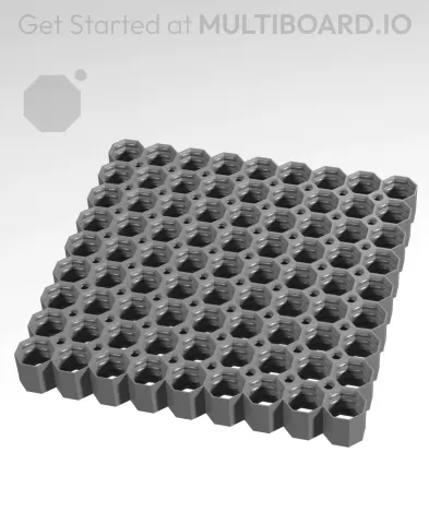 9x9 Multiboard Corner Legacy Tile x4 Stack