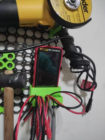 Multiboard | Multimeter | Relangular cup with cable handling| Pegboard