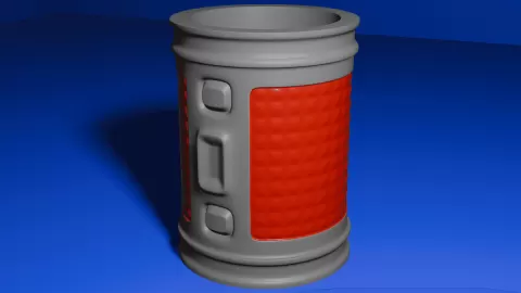 Mechanical Grip Beer Can Holder