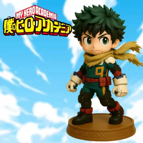 Deku Izuku Midoriya Boku no hero/ My hero Academia Chibi - Pablo Stadler