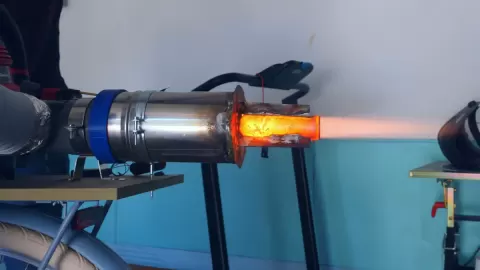 Leaf Blower Jet Engine