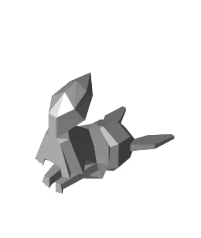 low-poly evee