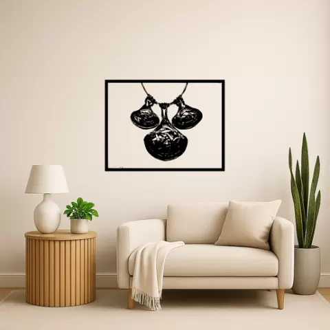 Frida Kahlo Frida Kahlo Self-Portrait With Thorn Necklace And Wall Art Framed
