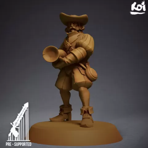 Guildmarch Militia - Handgunner 8