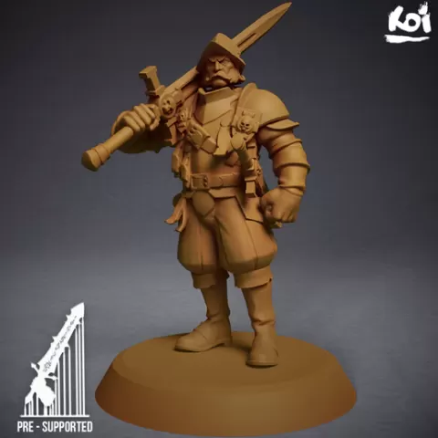Guildmarch Militia - Heavy Troops 1