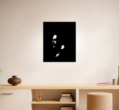 Frida Kahlo Frida Kahlo Self-Portrait With Cropped Hair Wall Art Framed