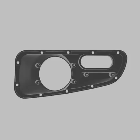 Universal fog light housing