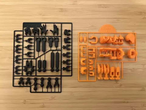 Dummy 13 (Beta) On Runners (Easier to print)