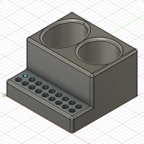 Screwdriver Stand with bit holder