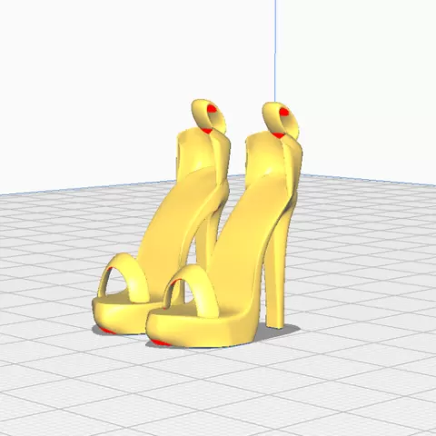 High Heel - Doll shoe -ready to wear - for DIY 1:6 Fashion doll shoes