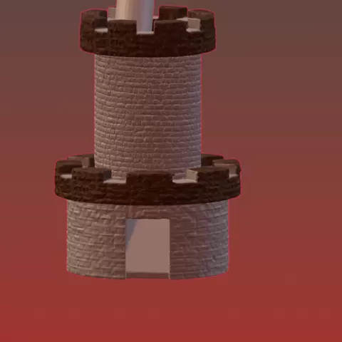 Spiral Dice Tower