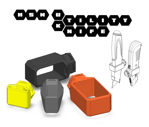 HSW Utility Knife Cutter Holder