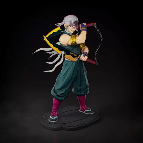 Action Figure Anime Tengen Uzui Kimetsu no Yaiba Demon Slaye - PIXEL FORGEX
