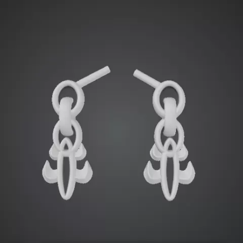 Rochelle ghostly, Earrings, Monster High