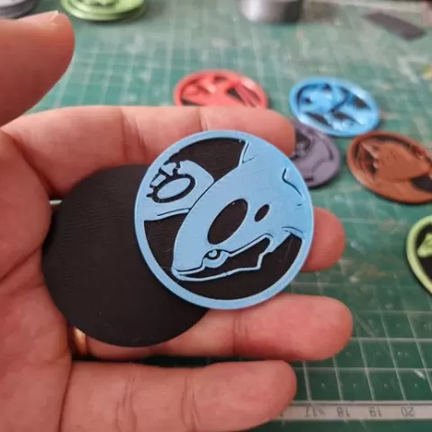 Kyogre Pokemon Coin