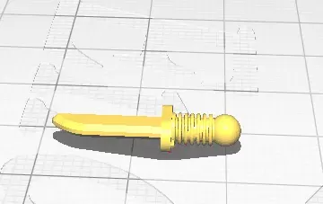 Lego knife